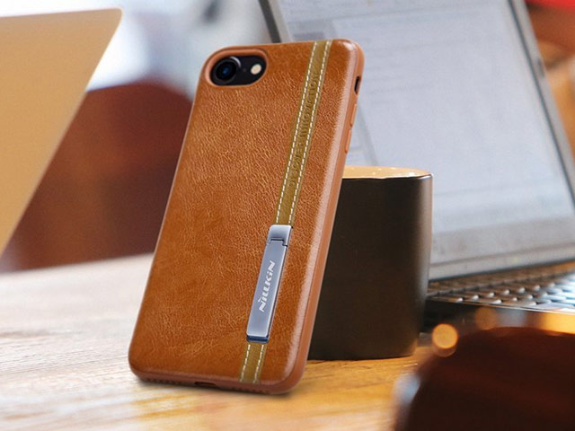Чехол Nillkin Phenom Case для Apple iPhone 7 (коричневый, кожаный)