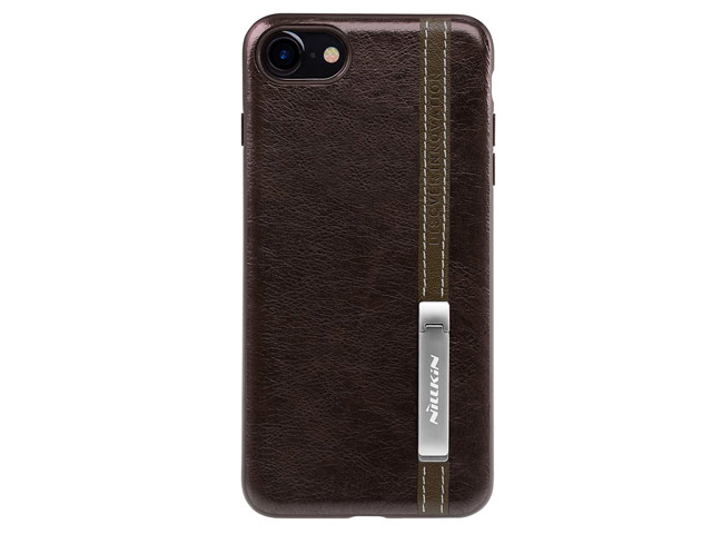 Чехол Nillkin Phenom Case для Apple iPhone 7 (темно-коричневый, кожаный)