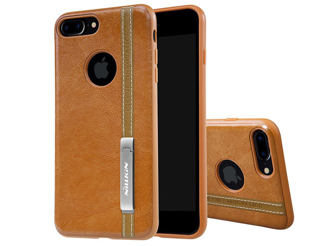 Чехол Nillkin Phenom Case для Apple iPhone 7 plus (коричневый, кожаный)