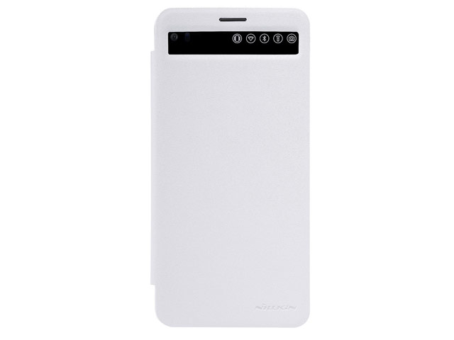 Чехол Nillkin Sparkle Leather Case для LG V20 (белый, винилискожа)
