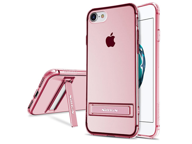 Чехол Nillkin Crashproof II case для Apple iPhone 7 (розовый, гелевый)