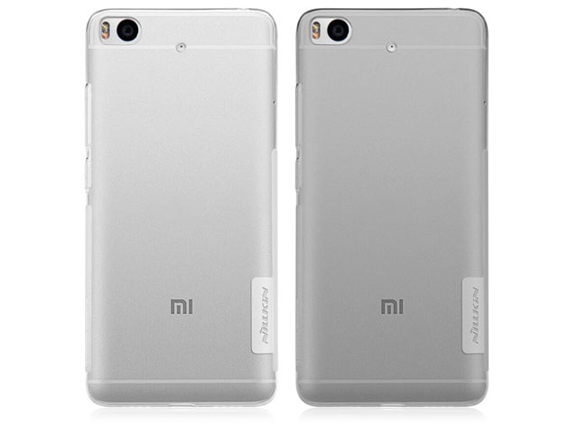 Чехол Nillkin Nature case для Xiaomi Mi 5s (серый, гелевый)