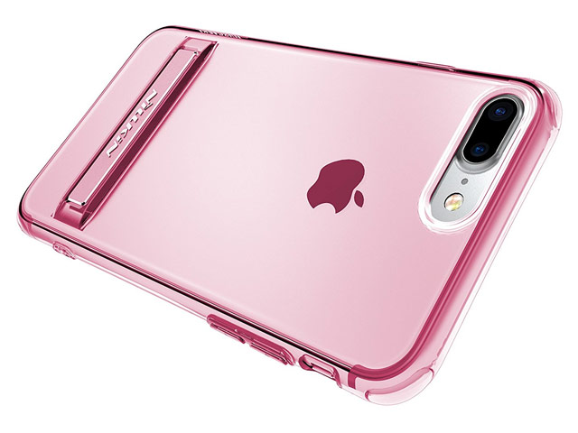 Чехол Nillkin Crashproof II case для Apple iPhone 7 plus (розовый, гелевый)