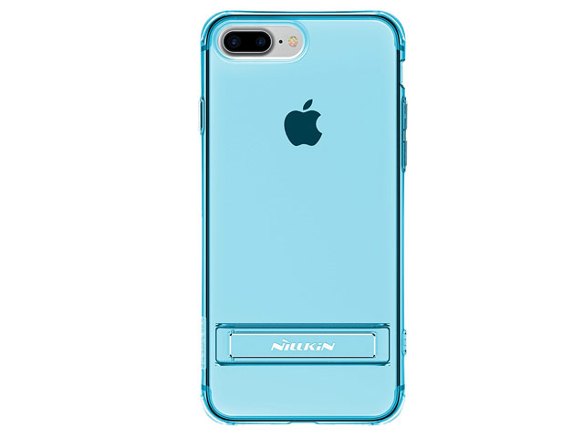 Чехол Nillkin Crashproof II case для Apple iPhone 7 plus (голубой, гелевый)