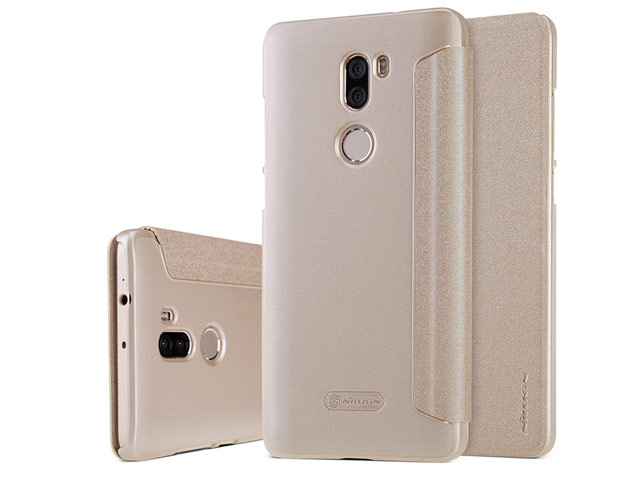 Чехол Nillkin Sparkle Leather Case для Xiaomi Mi 5s plus (золотистый, винилискожа)