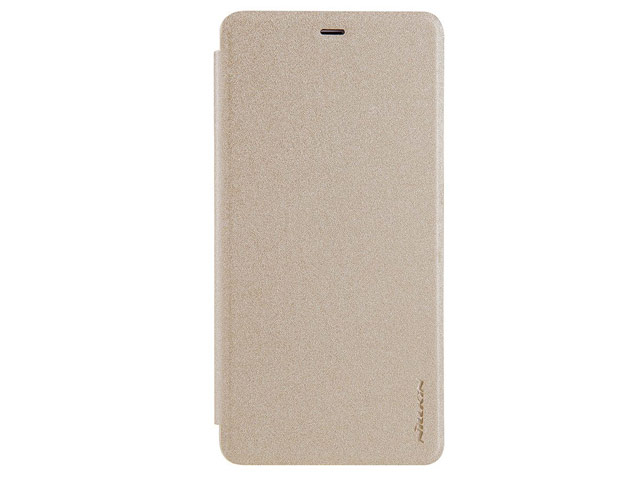 Чехол Nillkin Sparkle Leather Case для Xiaomi Mi 5s plus (золотистый, винилискожа)