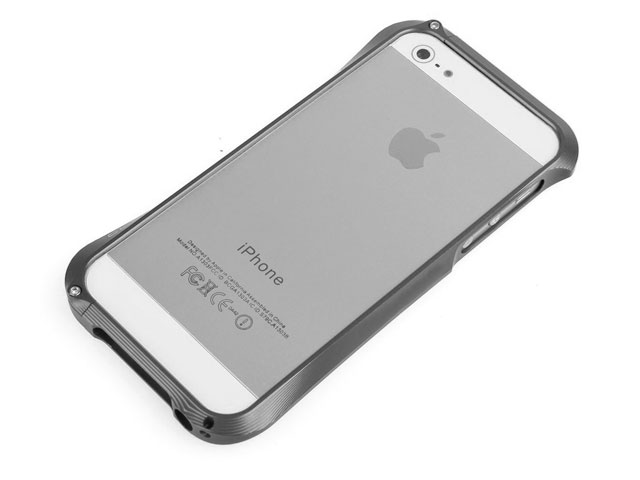 Чехол Cleave Aluminum для Apple iPhone 5 (серый, алюминиевый)