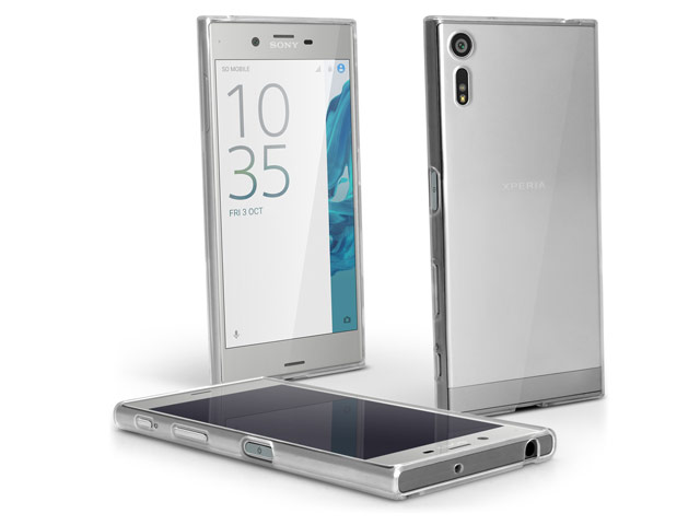 Чехол Yotrix UltrathinCase для Sony Xperia XZ (прозрачный, гелевый)