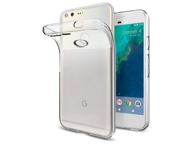 Чехол Yotrix UltrathinCase для Google Pixel (прозрачный, гелевый)