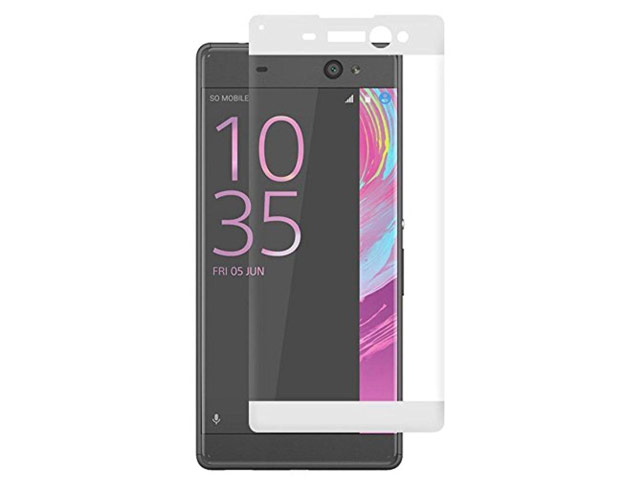 Защитная пленка Yotrix 3D Glass Protector для Sony Xperia XA ultra (стеклянная, белая)