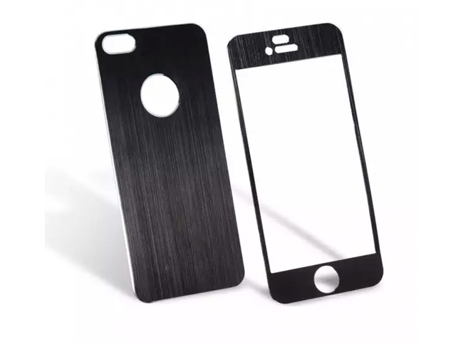 Скин Celldeco Aluminium Skin для Apple iPhone 5 (черный, алюминиевый)