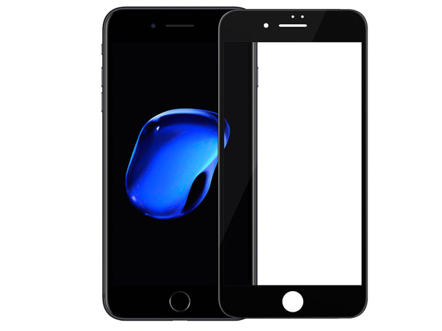 Защитная пленка Yotrix 3D SE Glass Protector для Apple iPhone 7 (стеклянная, черная)