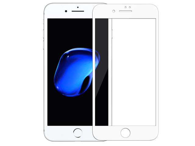 Защитная пленка Yotrix 3D SE Glass Protector для Apple iPhone 7 (стеклянная, белая)