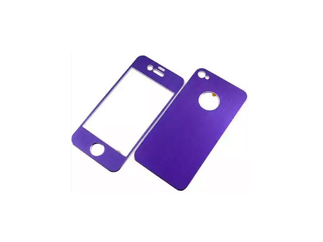 Скин Celldeco Aluminium Skin для Apple iPhone 5 (фиолетовый, алюминиевый)