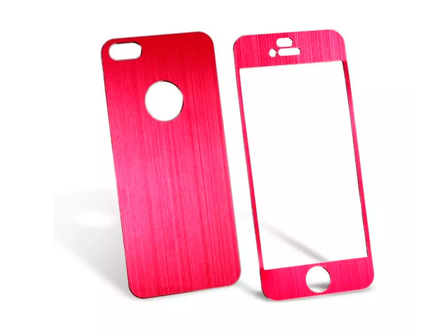 Скин Celldeco Aluminium Skin для Apple iPhone 5 (розовый, алюминиевый)