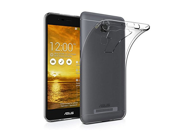 Чехол Yotrix UltrathinCase для Asus Zenfone 3 Max ZC520TL (серый, гелевый)