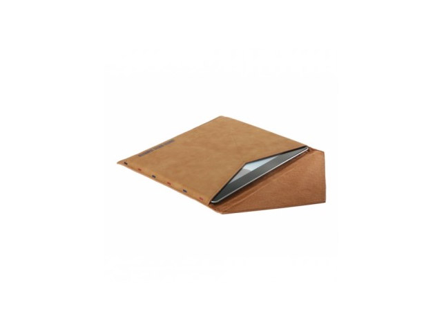 Чехол-сумка Samdi Postcard Pouch для Apple iPad 2/new iPad (бежевый, кожанный)