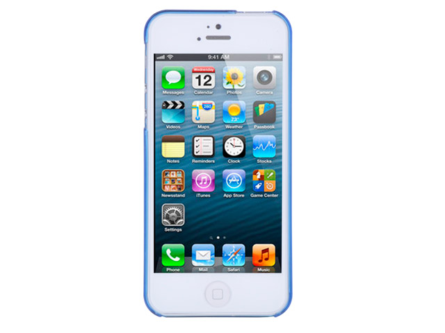 Чехол X-doria Engage Lanyard Case для Apple iPhone 5 (темно-синий, пластиковый)