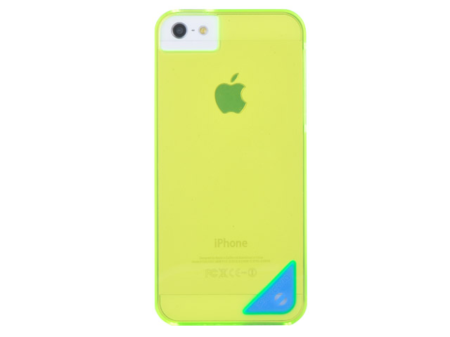 Чехол X-doria Engage Lanyard Case для Apple iPhone 5 (желтый, пластиковый)
