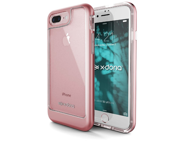 Чехол X-doria EverVue для Apple iPhone 7 plus (розовый, пластиковый)