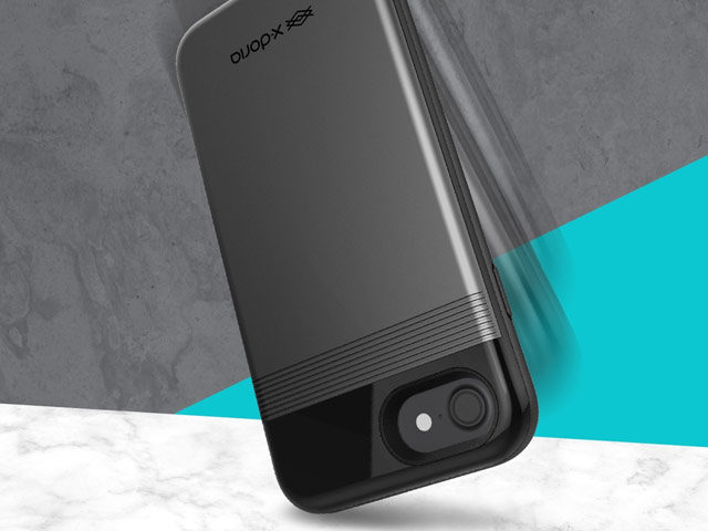 Чехол X-doria Stast Case для Apple iPhone 7 (серебристый, пластиковый)