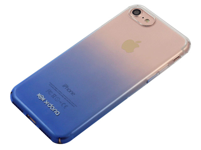 Чехол X-doria Cadenza Case для Apple iPhone 7 (голубой, пластиковый)