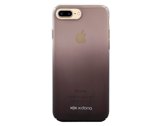 Чехол X-doria Cadenza Case для Apple iPhone 7 plus (серый, пластиковый)