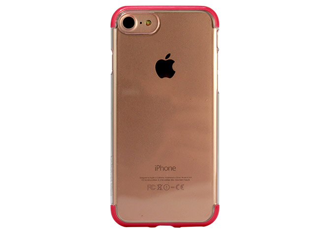Чехол X-doria Fence Case для Apple iPhone 7 (розовый, пластиковый)
