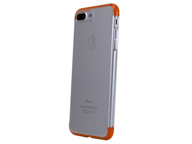 Чехол X-doria Fence Case для Apple iPhone 7 plus (оранжевый, пластиковый)