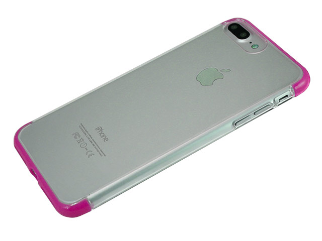 Чехол X-doria Fence Case для Apple iPhone 7 plus (розовый, пластиковый)