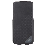 Чехол X-doria Dash Flip Case для Apple iPhone 5 (черный, кожанный)