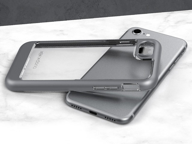 Чехол X-doria EverVue для Apple iPhone 7 (серый, пластиковый)