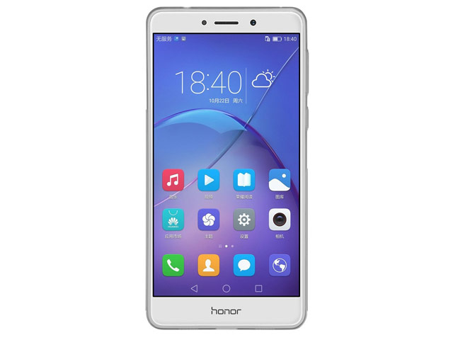 Чехол Nillkin Nature case для Huawei Honor 6X (серый, гелевый)