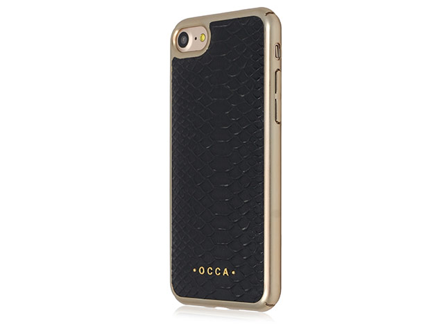 Чехол Occa Wild Collection для Apple iPhone 7 (черный, кожаный)