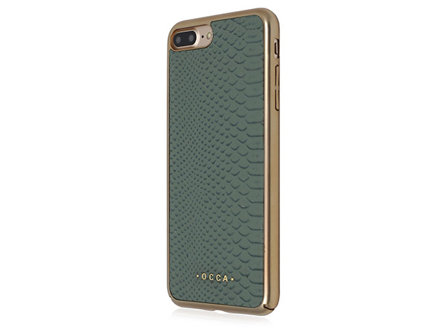 Чехол Occa Wild Collection для Apple iPhone 7 plus (зеленый, кожаный)
