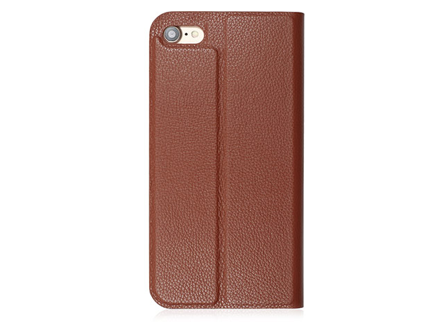 Чехол Occa Jacket Collection для Apple iPhone 7 (коричневый, кожаный)