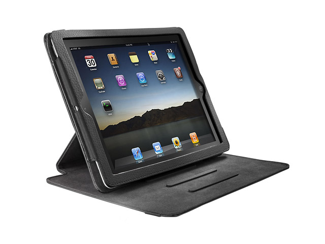 Чехол Incase Book Jacket Revolution для Apple iPad 2/new iPad (черный, кожанный)