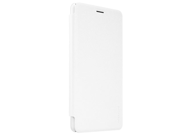 Чехол Nillkin Sparkle Leather Case для OnePlus 3 (белый, винилискожа)