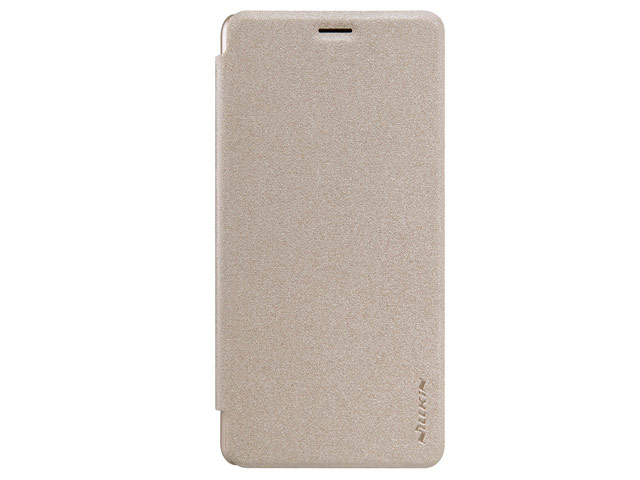 Чехол Nillkin Sparkle Leather Case для OnePlus 3 (золотистый, винилискожа)