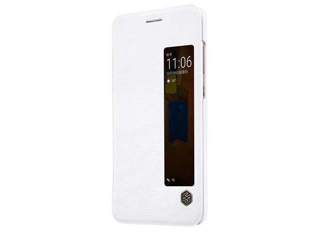 Чехол Nillkin Qin leather case для Huawei Mate 9 pro (белый, кожаный)