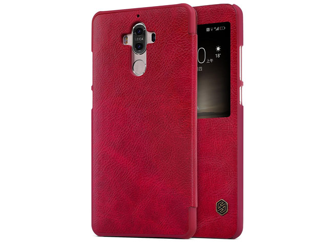 Чехол Nillkin Qin leather case для Huawei Mate 9 (красный, кожаный)