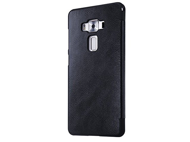 Чехол Nillkin Qin leather case для Asus Zenfone 3 Deluxe ZS570KL (черный, кожаный)