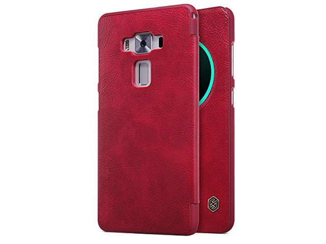 Чехол Nillkin Qin leather case для Asus Zenfone 3 Deluxe ZS570KL (красный, кожаный)