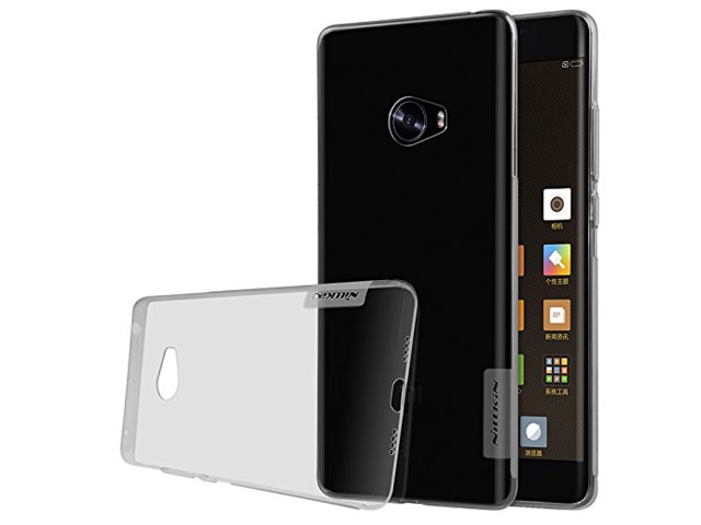 Чехол Nillkin Nature case для Xiaomi Mi Note 2 (серый, гелевый)