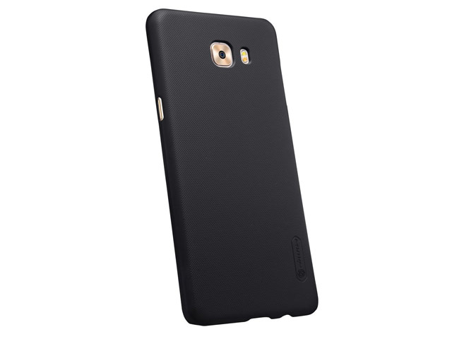 Чехол Nillkin Hard case для Samsung Galaxy C9 pro (черный, пластиковый)