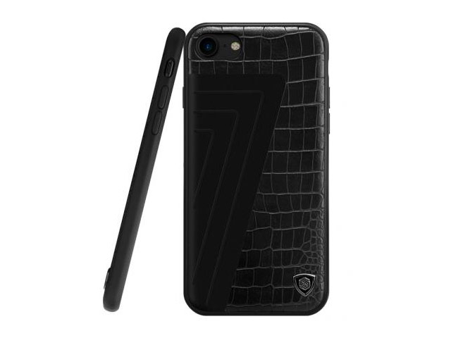 Чехол Nillkin Hybrid Case для Apple iPhone 7 (Black Crocodile, кожаный)