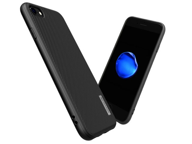 Чехол Nillkin Eton case для Apple iPhone 7 (черный, пластиковый)