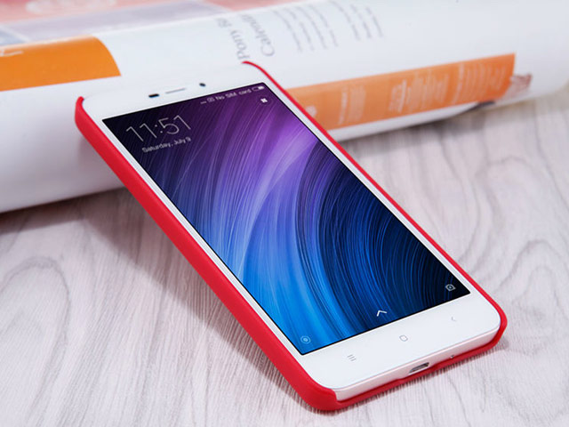 Чехол Nillkin Hard case для Xiaomi Redmi 4A (красный, пластиковый)