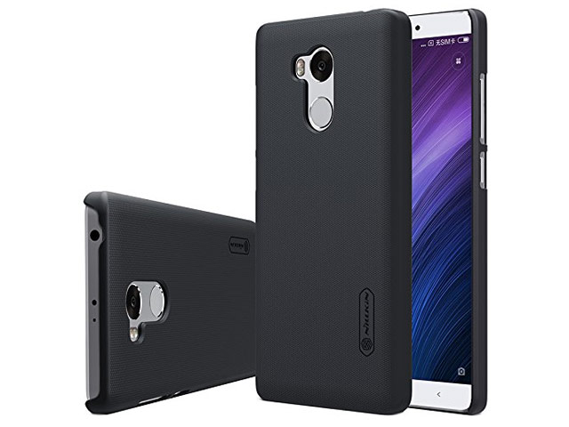 Чехол Nillkin Hard case для Xiaomi Redmi 4 prime (черный, пластиковый)