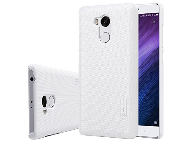 Чехол Nillkin Hard case для Xiaomi Redmi 4 prime (белый, пластиковый)